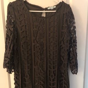 Dres.  Dark grey from everyday chic boutique